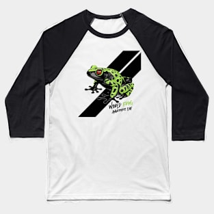 World Frog Day – March Baseball T-Shirt